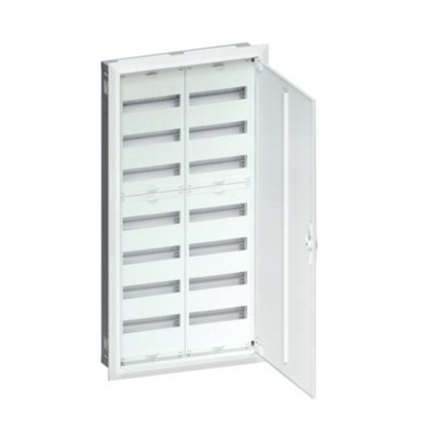 Inbouwveldverdeler IP30 nismaat 1107x565x112mm 168 modulen