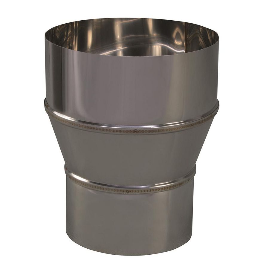 EW RVS verloopstuk 109mm uitw. - 140mm