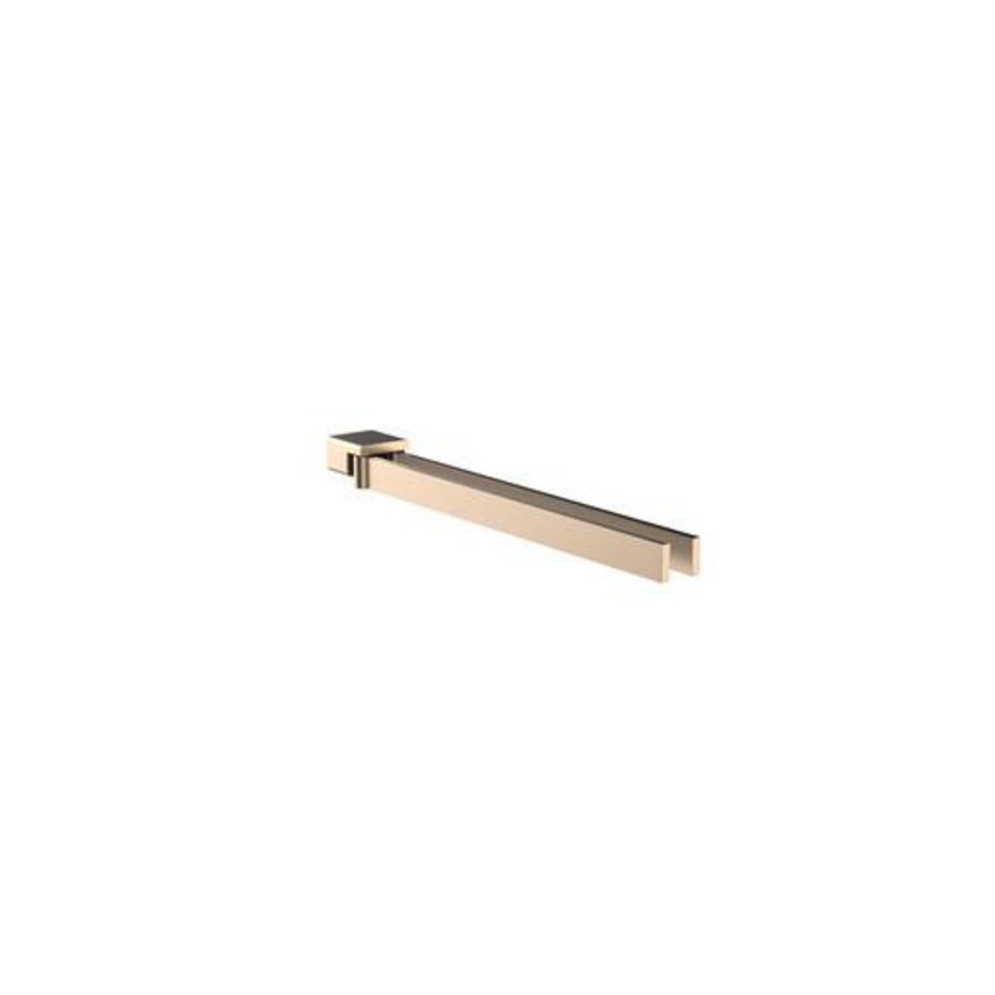 Loft handdoekhouder 2-armig draaib. 310mm bronze geborstelt