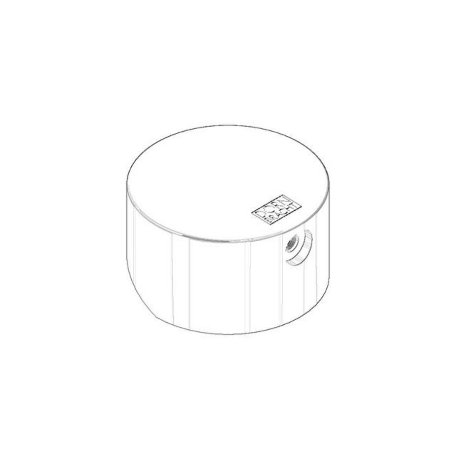 Greep Hendel 52x30mm chr