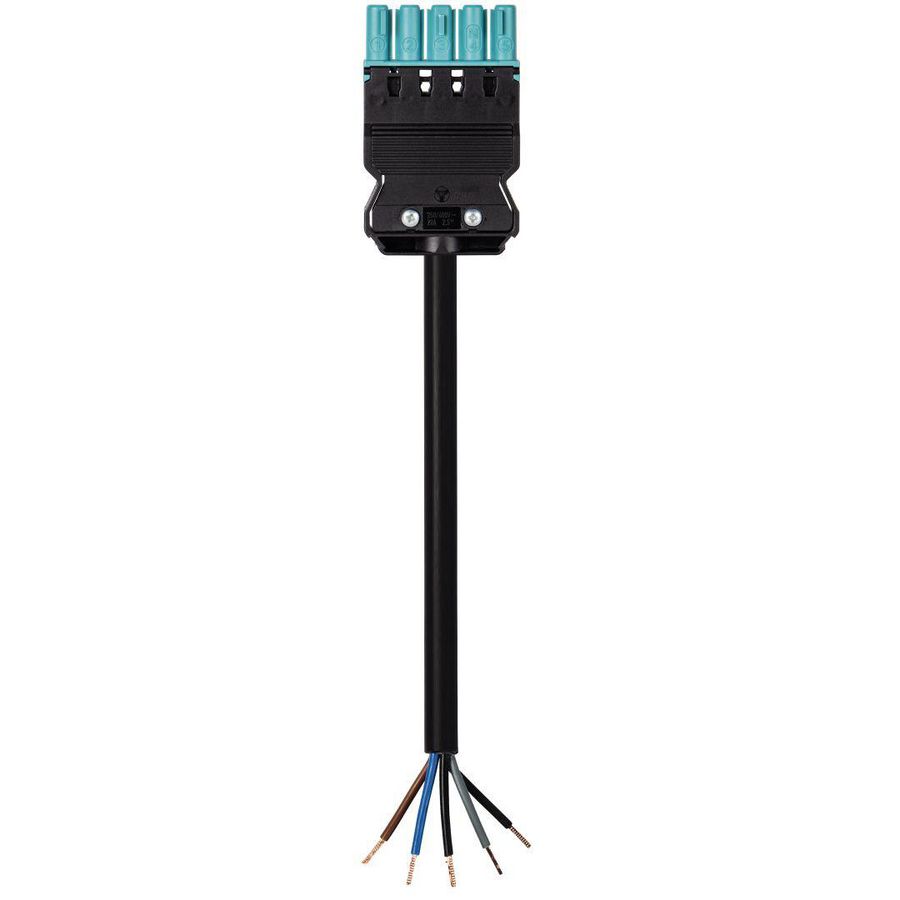 Aansluitsnoer GST18I5 female 1,5mm² 100cm B2CA turquoise VVE=30