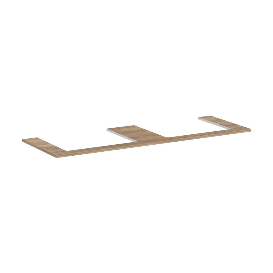 Console 1560x550mm m 2 uitsp.en countertopXelu Q 54112230