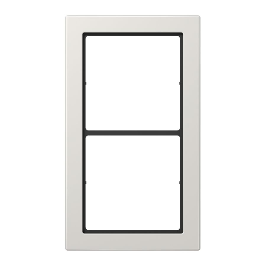 Afdekraam li.grijs 2-voudig LS-Flat Design