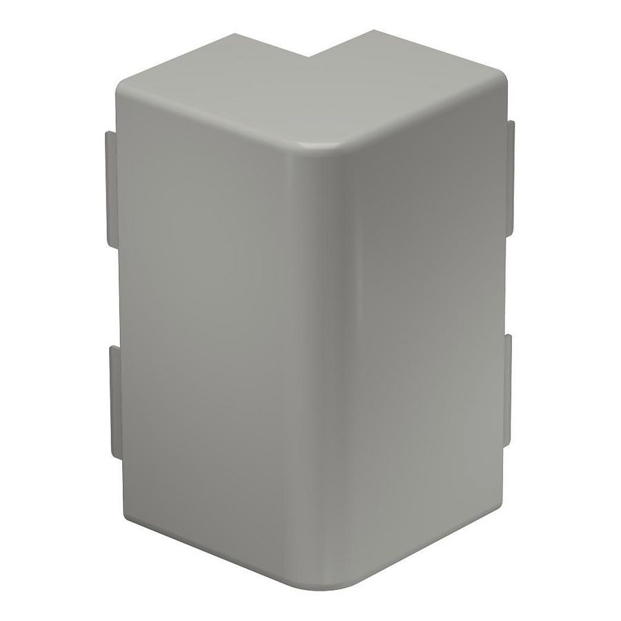 Buitenhoek 60x170mm polyvinylchlorid steengrijs VVE=2