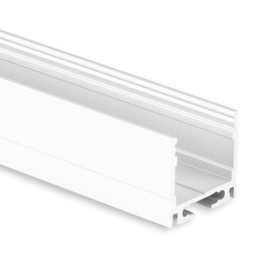 LED profiel PN8 L=2mtr. LED strips max. 16mm