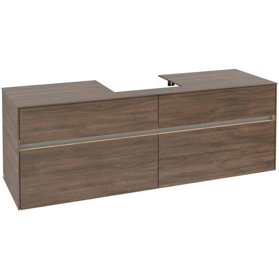 Collaro Wastafelonderkast 1600x548x500mm C077B0VH