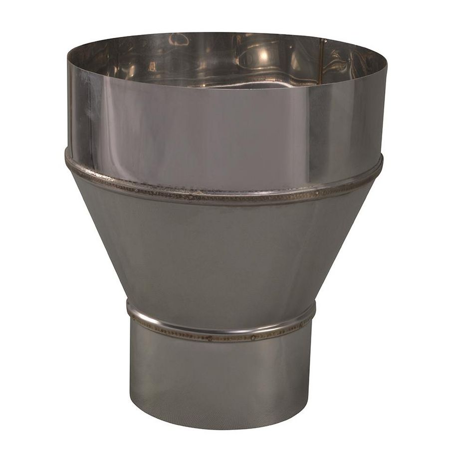 EW RVS verloopstuk 109mm uitw. - 180mm