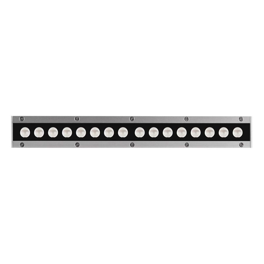 LED-Linear wandarmatuur 3000K 14W statisch asymm. gemiddelde