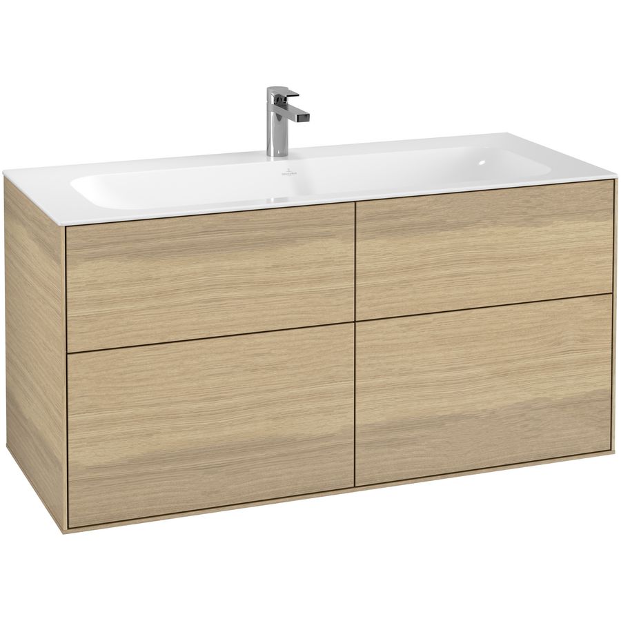 Wastafelonderkast Finion 1196x591x498mm Oak Veneer G05000PC