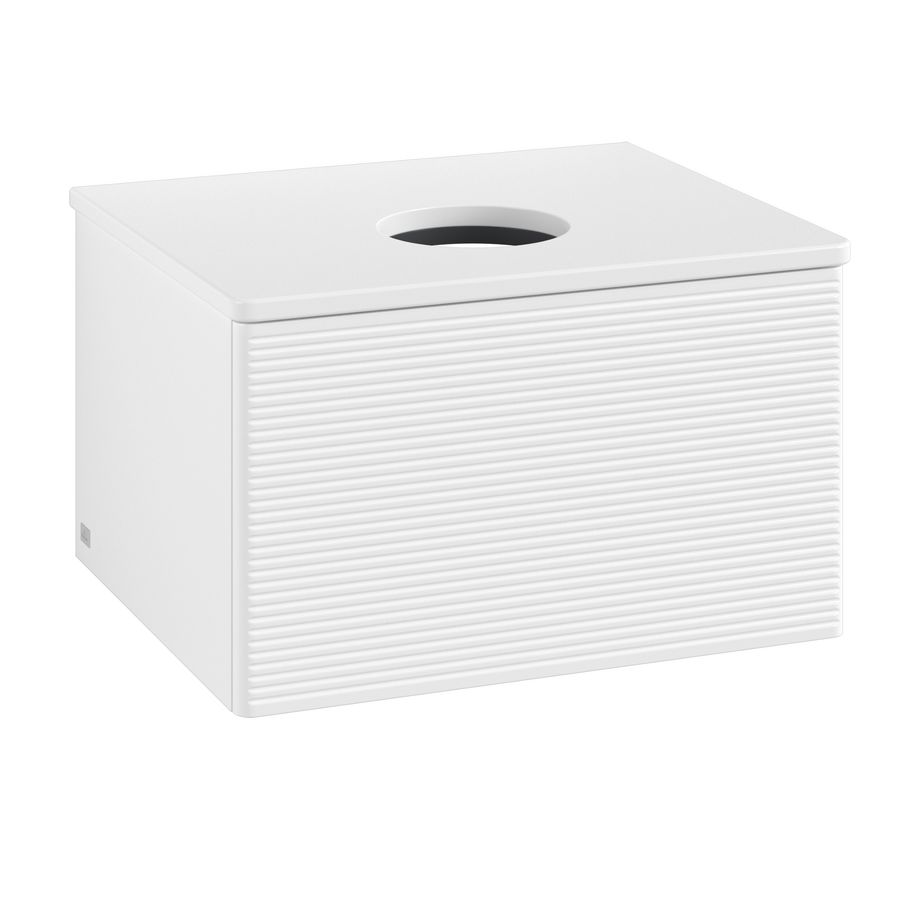 Wastafelonderkast Antao 600x360x500mm White Matt Lacquer L29110MT