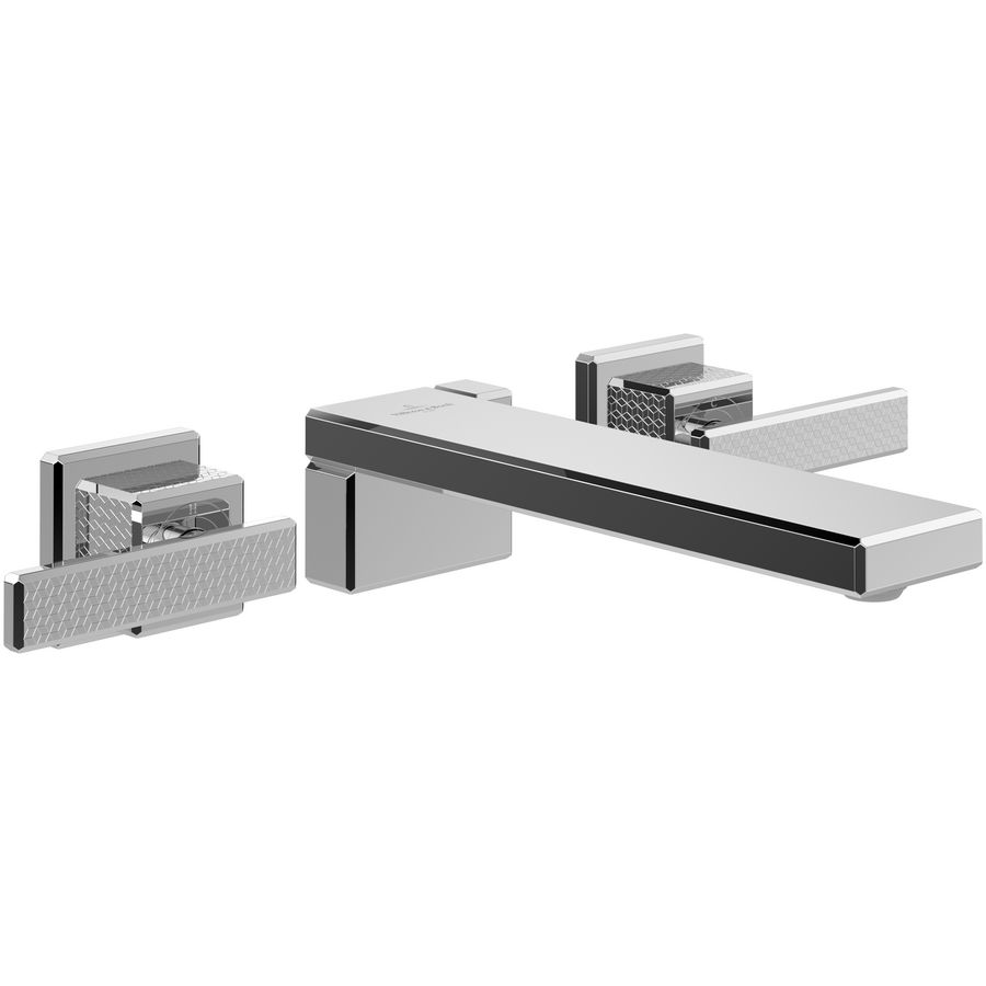 Driegats wastafelkraan Mettlach Chrome TVW12600400061