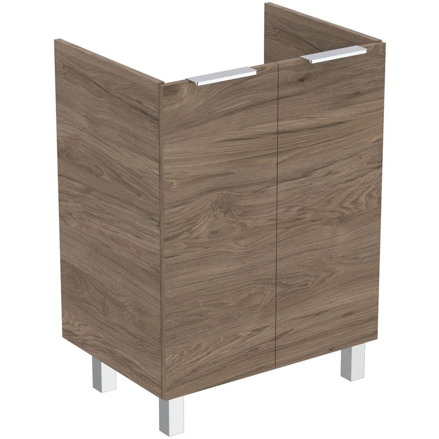 Wastafelmeubel 600x440x825mm 2 dr flint hick poten Tiempo