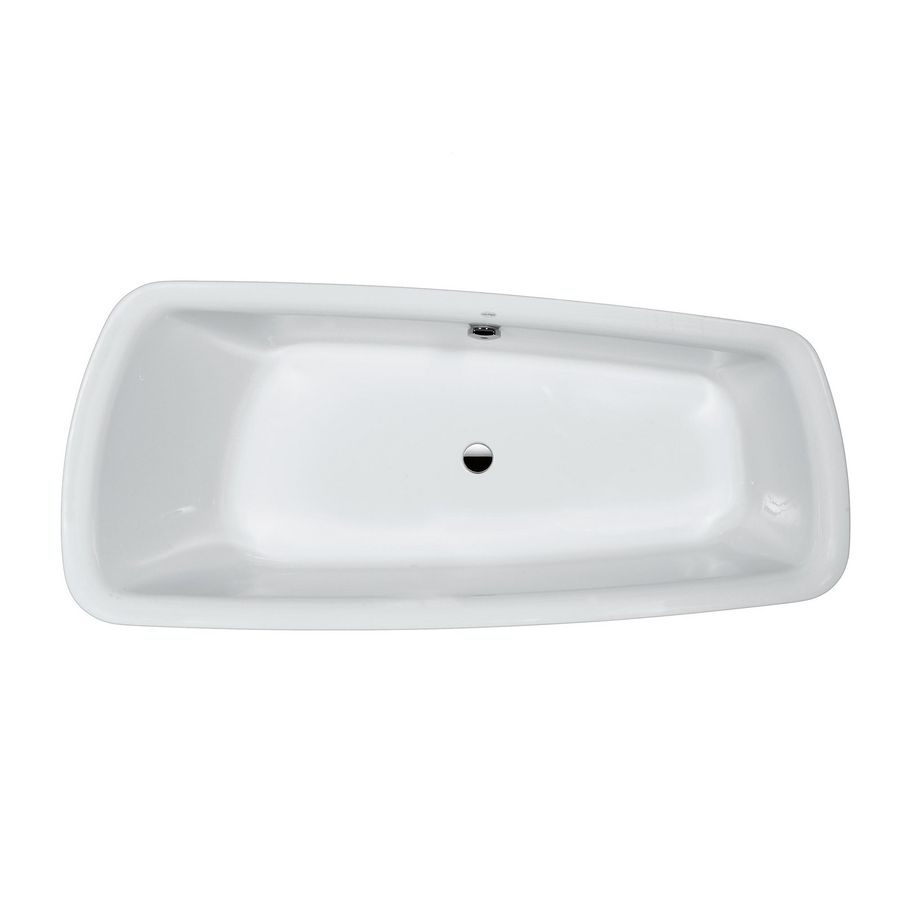 Inbouwbad 1800x800mm badrand 2cm wit H2428000000001