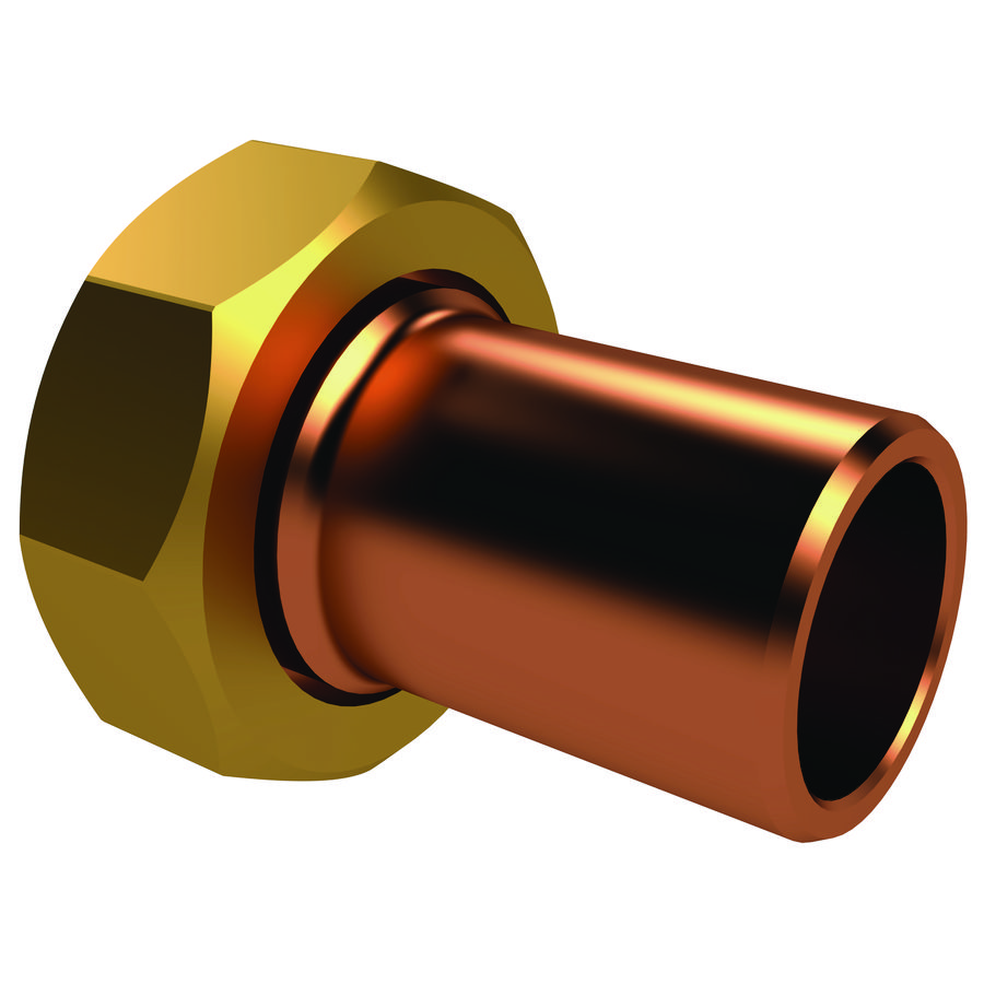 Universele koppeling om te solderen en te persen DN20