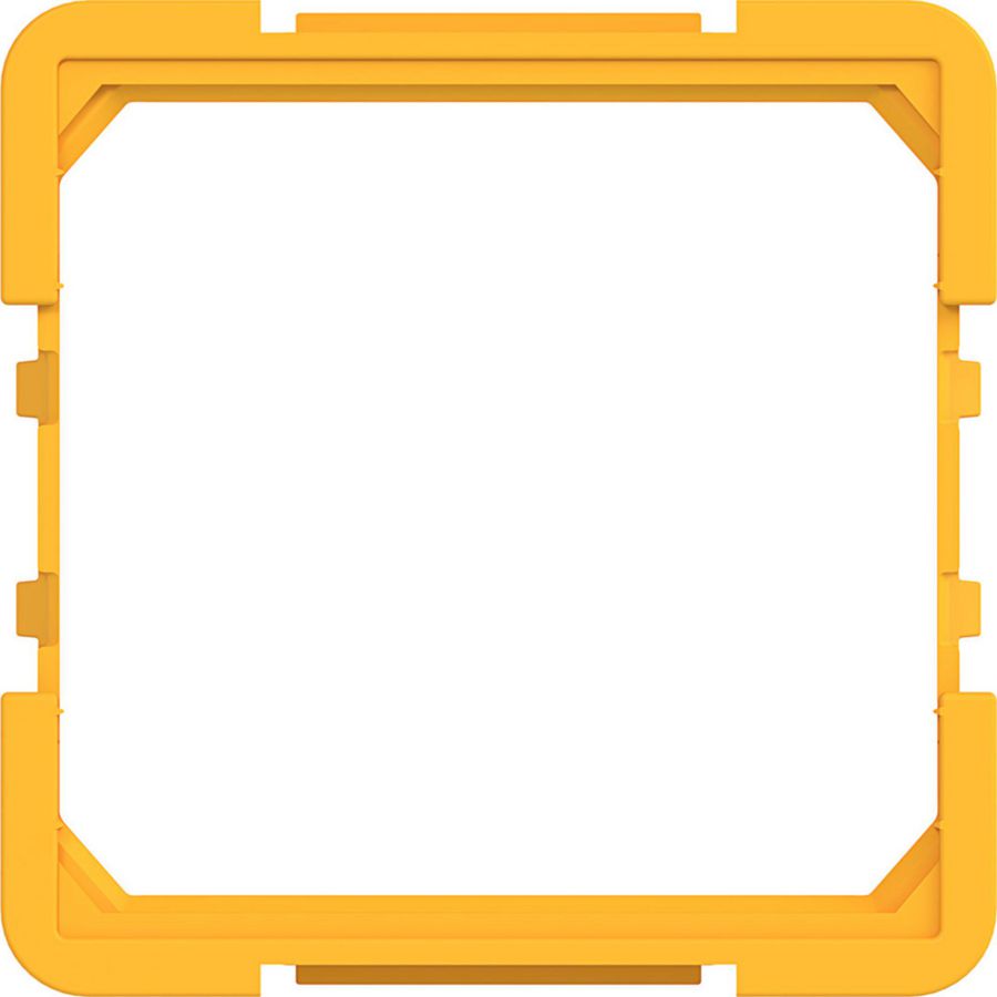 Tussenring voor centraalplaat 45x45mm A.x/C.x saffron mat