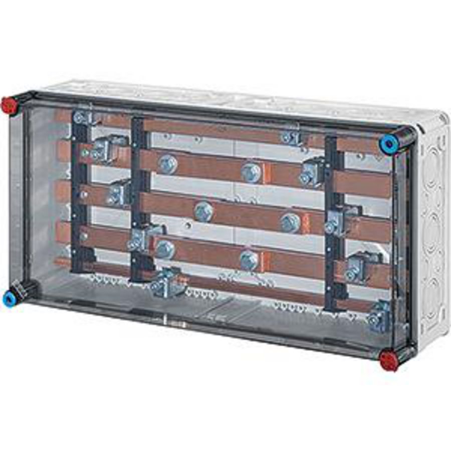 Mi Railk. voor trafo"s 630A 5 polig deelbaar BM4 600x300