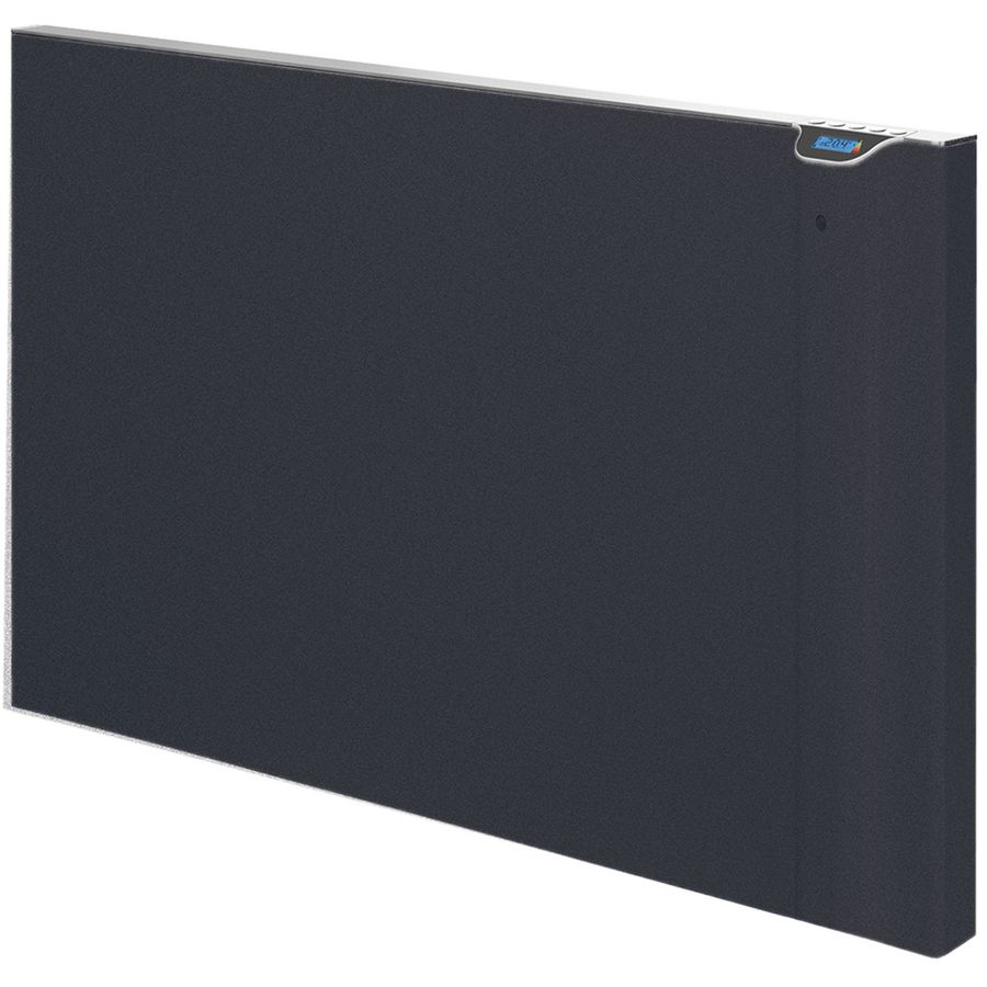 Elek. paneelradiator E-Comfort Klima 504x1010mm 1500W RAL7024 mat antraciet grijs