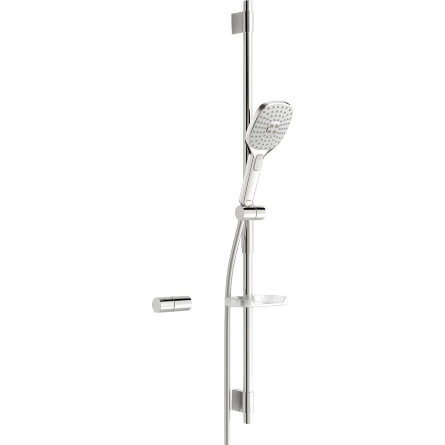 Activejet Style glijstangset handdouche chroom 3 straalsoorten 970mm incl. zeepschaal