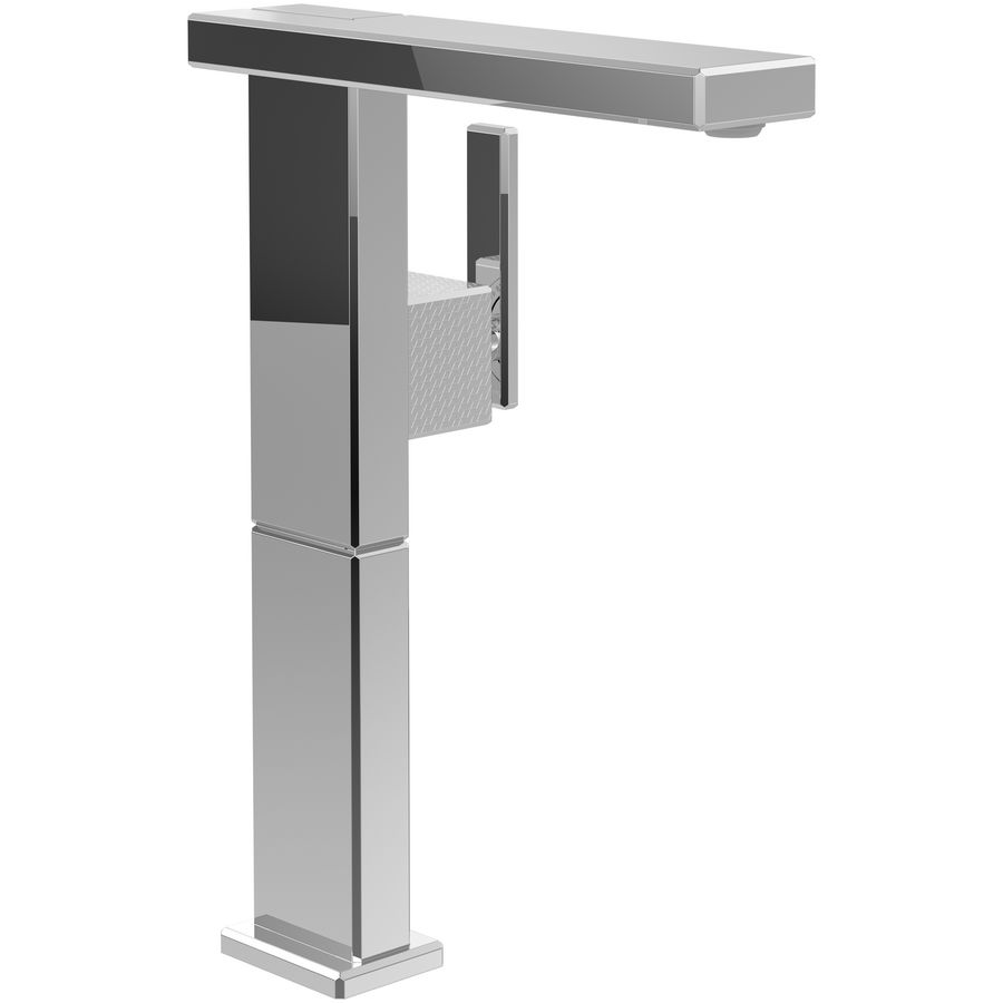 Eengreeps wastafelkraan verhoogd Mettlach Chrome