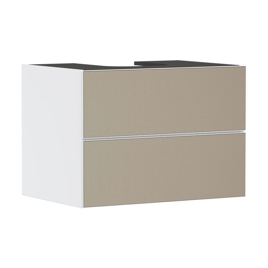Onderkast mat wit / front patterned bronze 780x550mm 2x la voor consoles Xevolos E 54187390