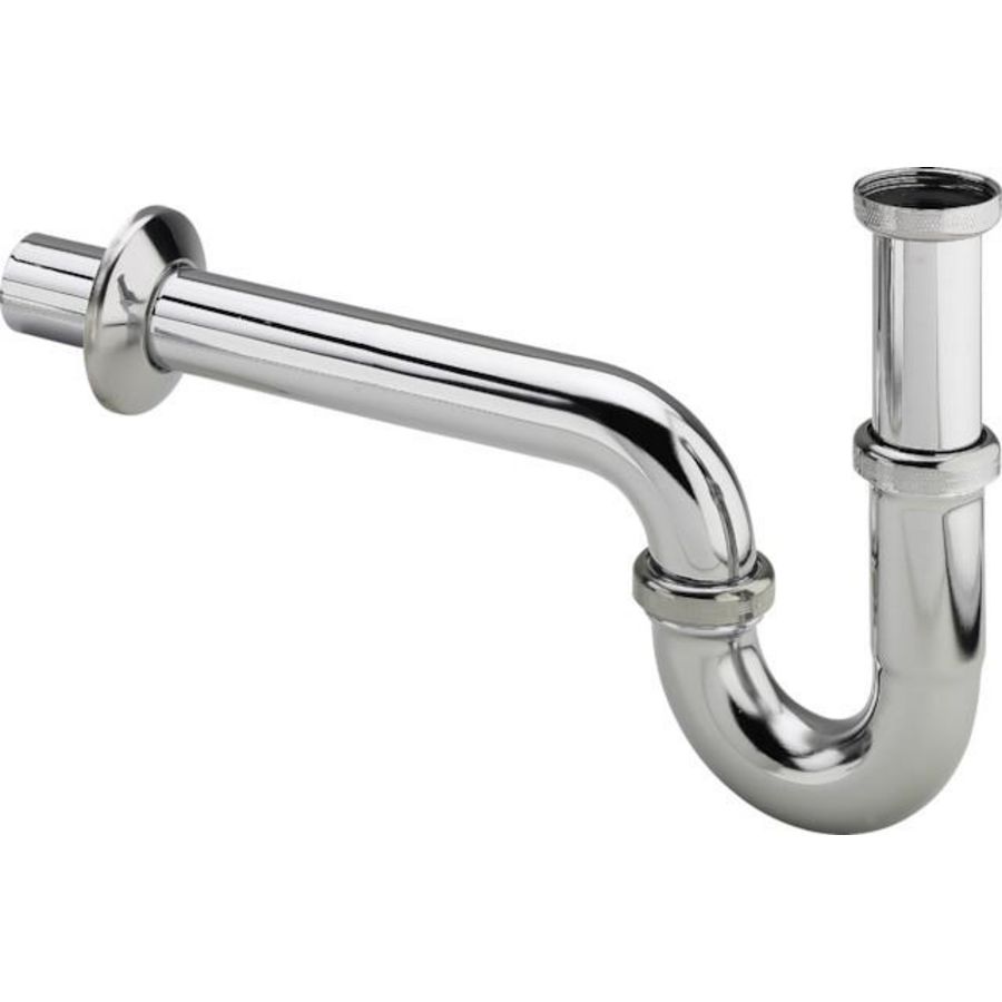 Buissif.+muurpijp+roexcl. chr 193638 1.1/4"x1.1/4