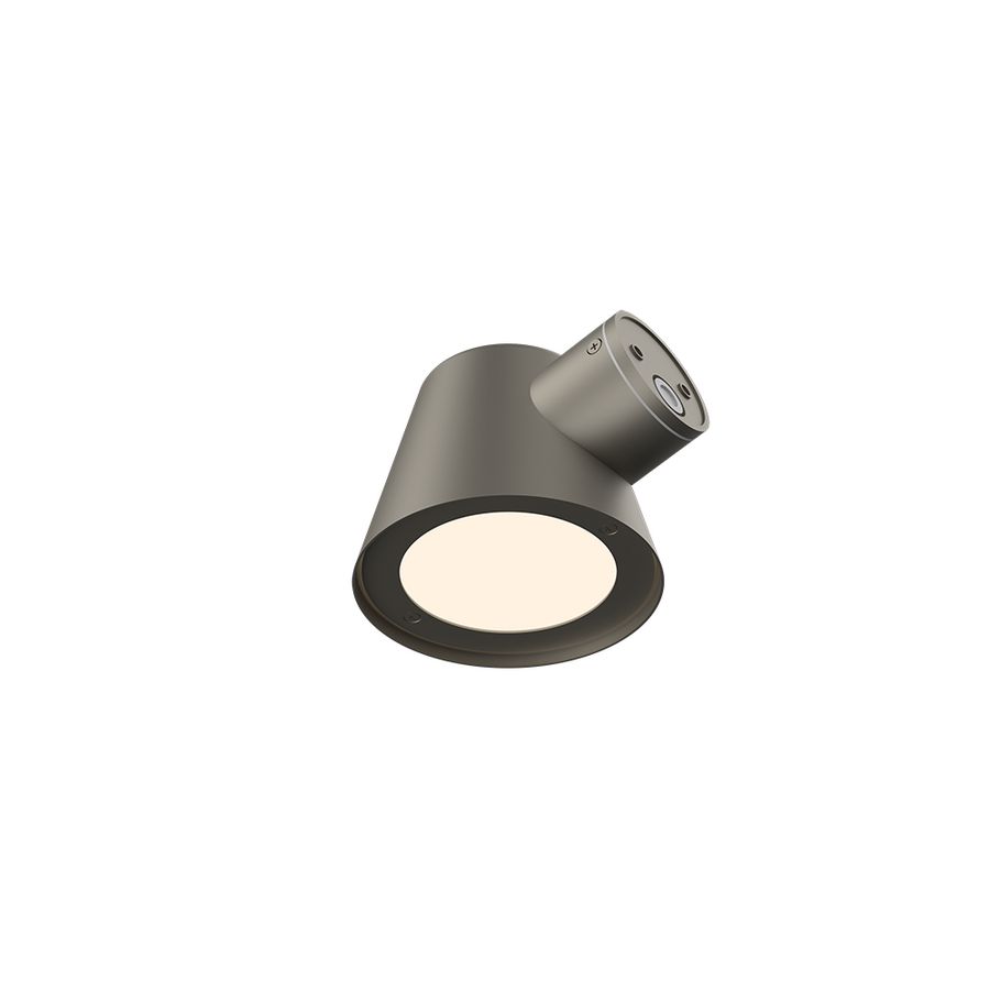 Wandlamp LED 008 3000K + 4000k Geborsteld RVS