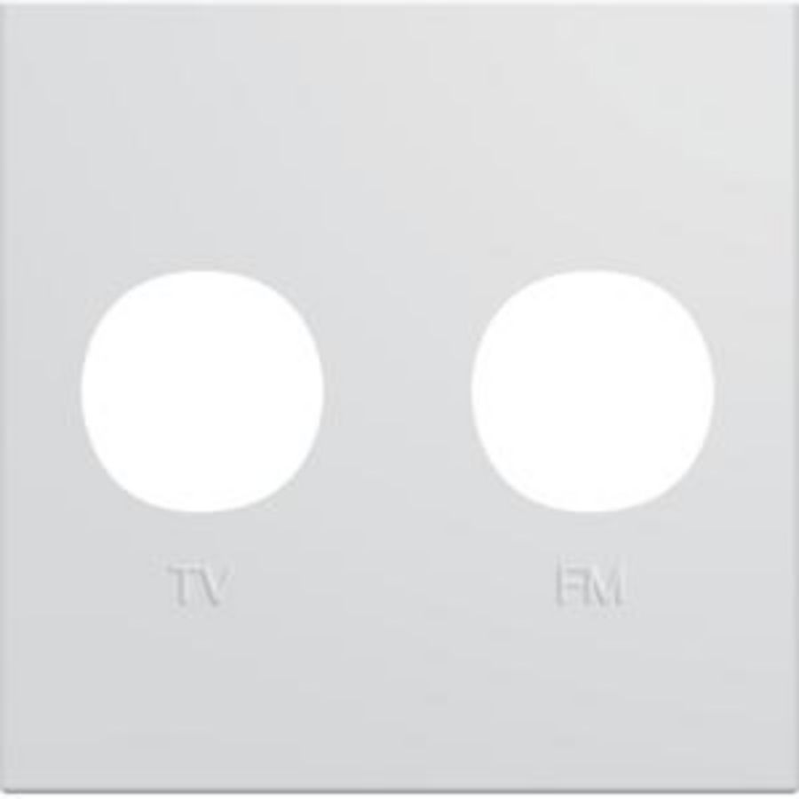 Centraalplaat antenne 45mm Gallery verkeerswit