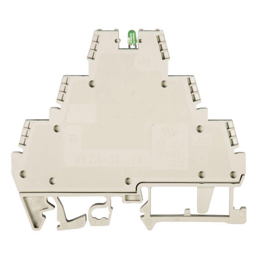 Initiatorklem WK 2,5-3 D/U-ngroen/v0 VVE=50