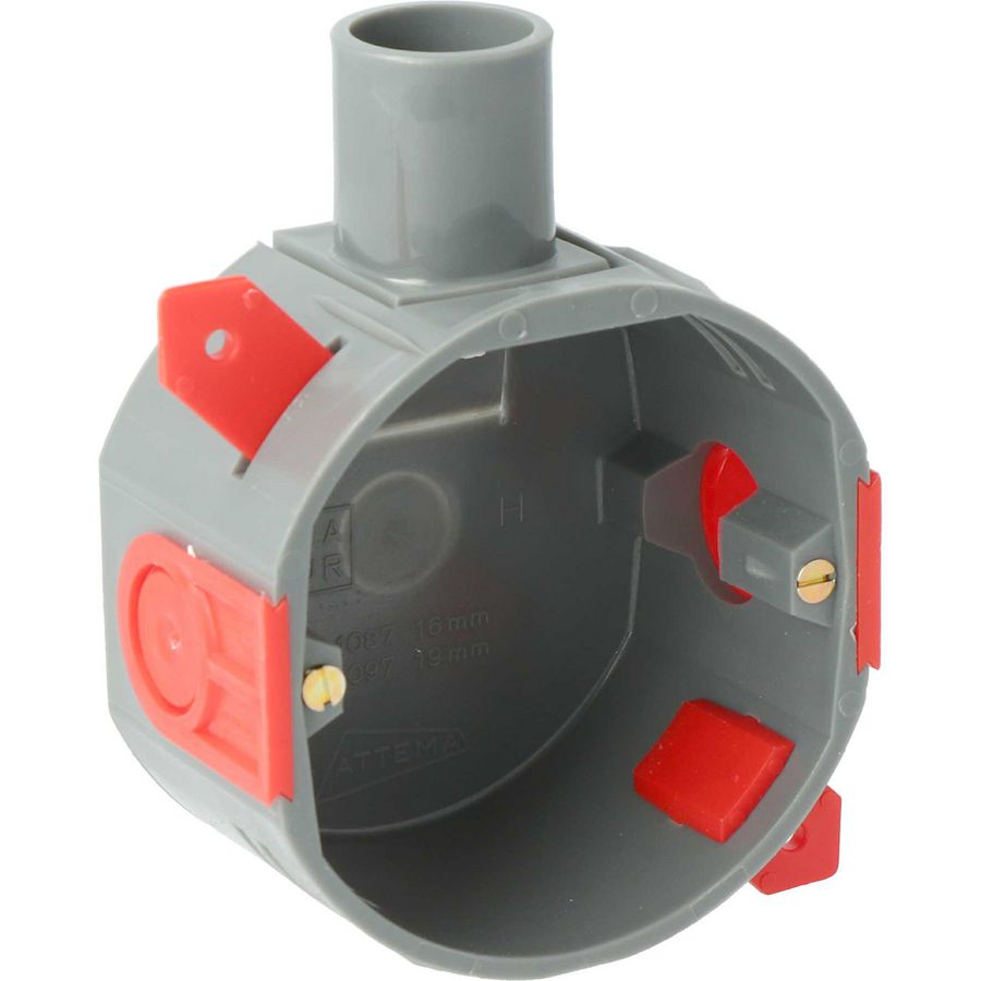 Hollewand inbouwdoos UHW40 diam. 19 mm