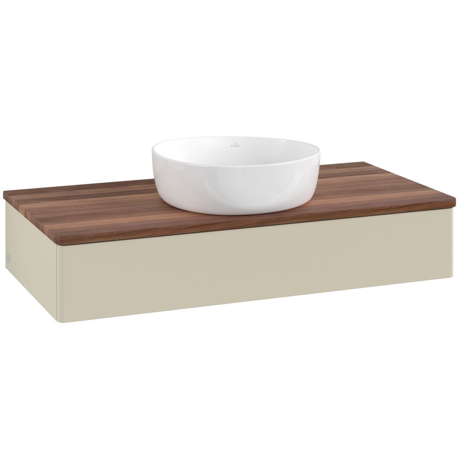 Wastafelonderkast Antao 1000x190x500mm S.Grey Matt Lacquer K09012HJ