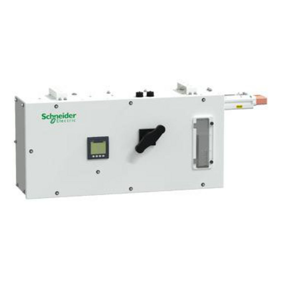 Eindvoedingsdoos met NSX-onderbreker, I-Line Track, 630A, ko