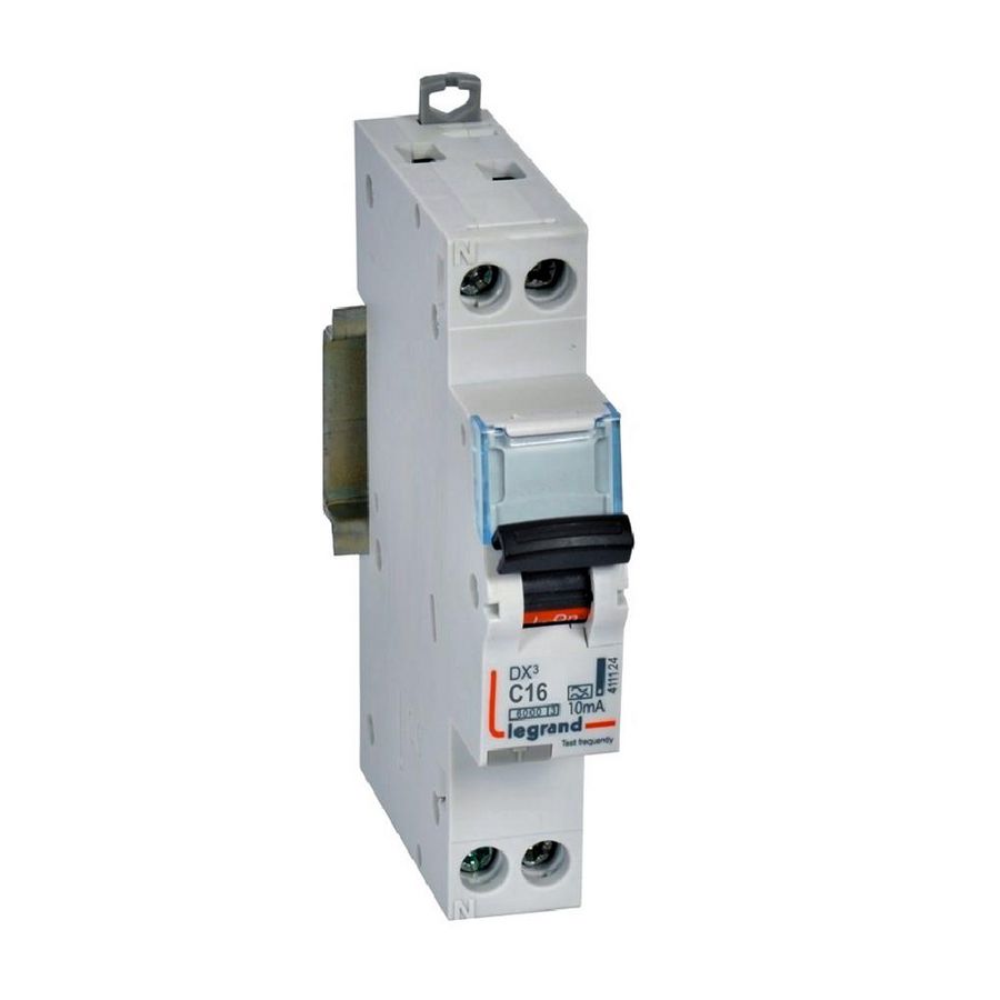 Kabelaansluitkast P + N C16 10mA A 1 module