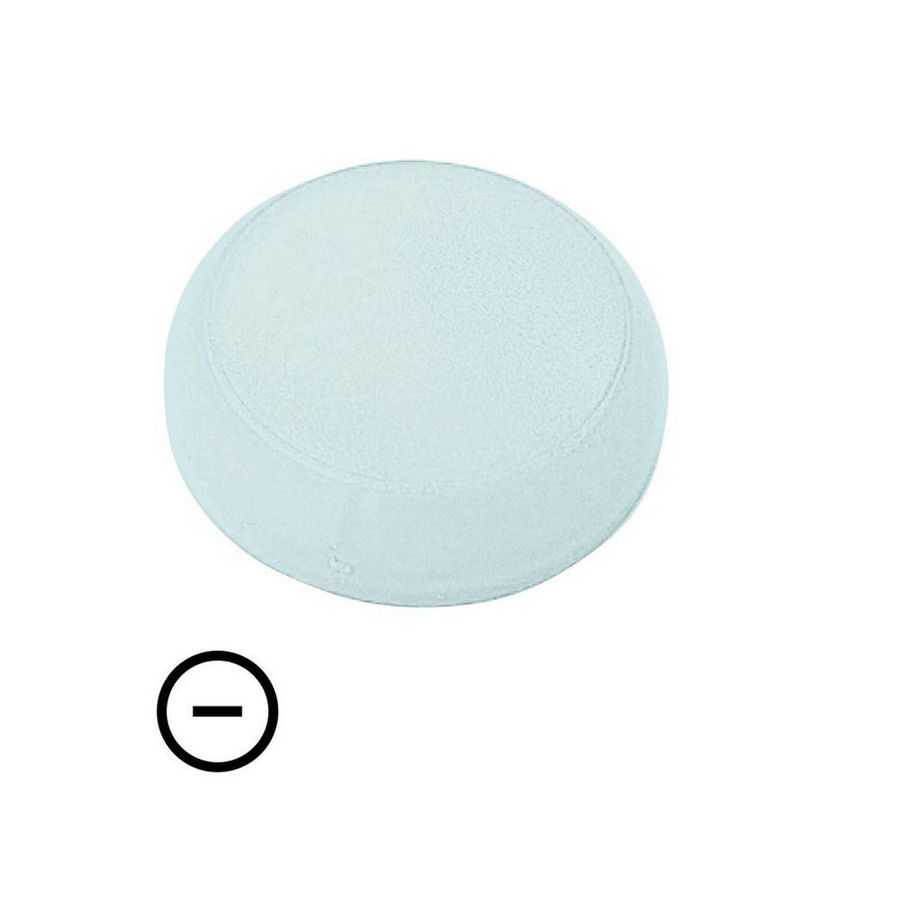 Lens signaallamp wit vlak -