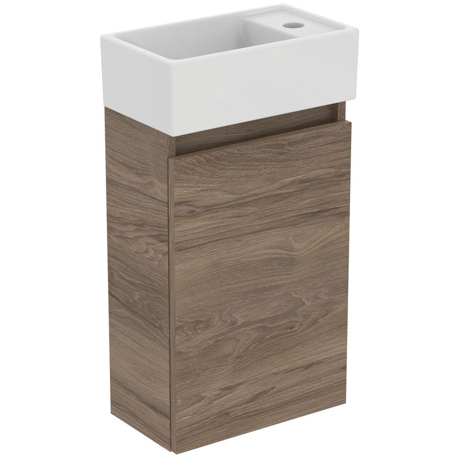 Fonteinmeubel pack flint hickory fontein kraangat RE wit tiempo