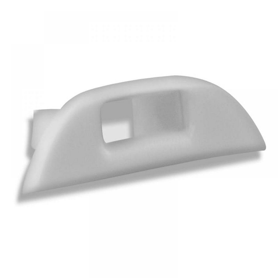 Eindkap E70 silicone voor profiel PO14 met kabelgoot