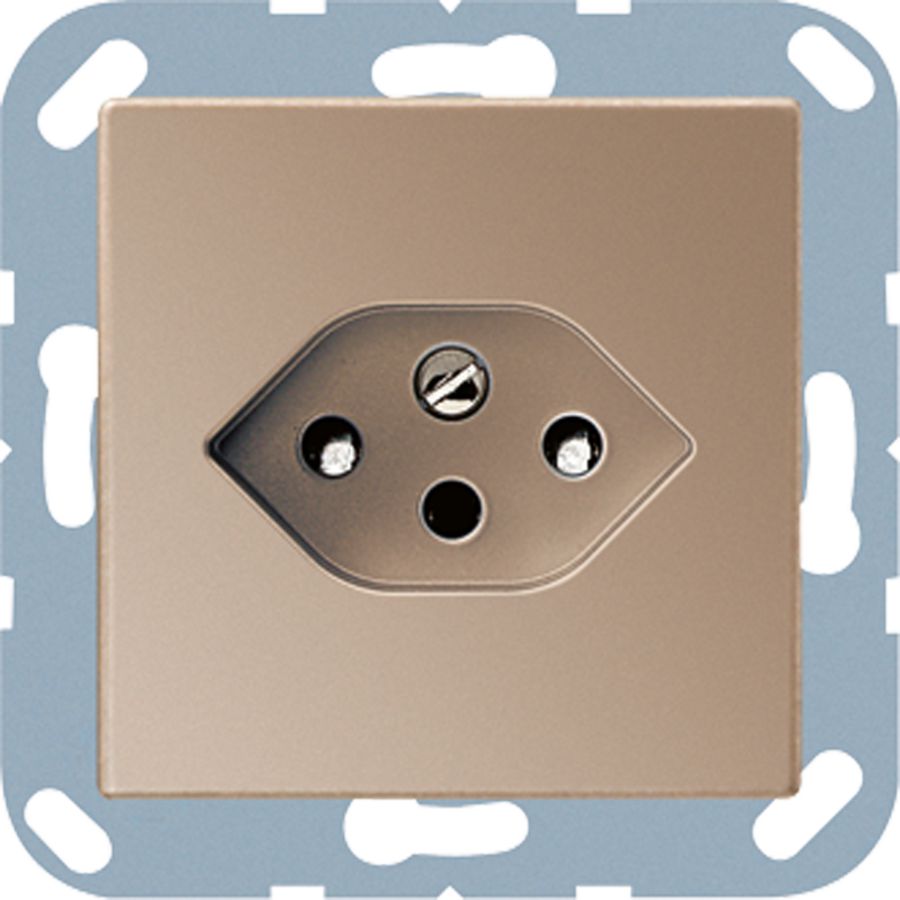 Wandcontactdoos champ. Zwitserse norm type13 A(S)500 VVE=10