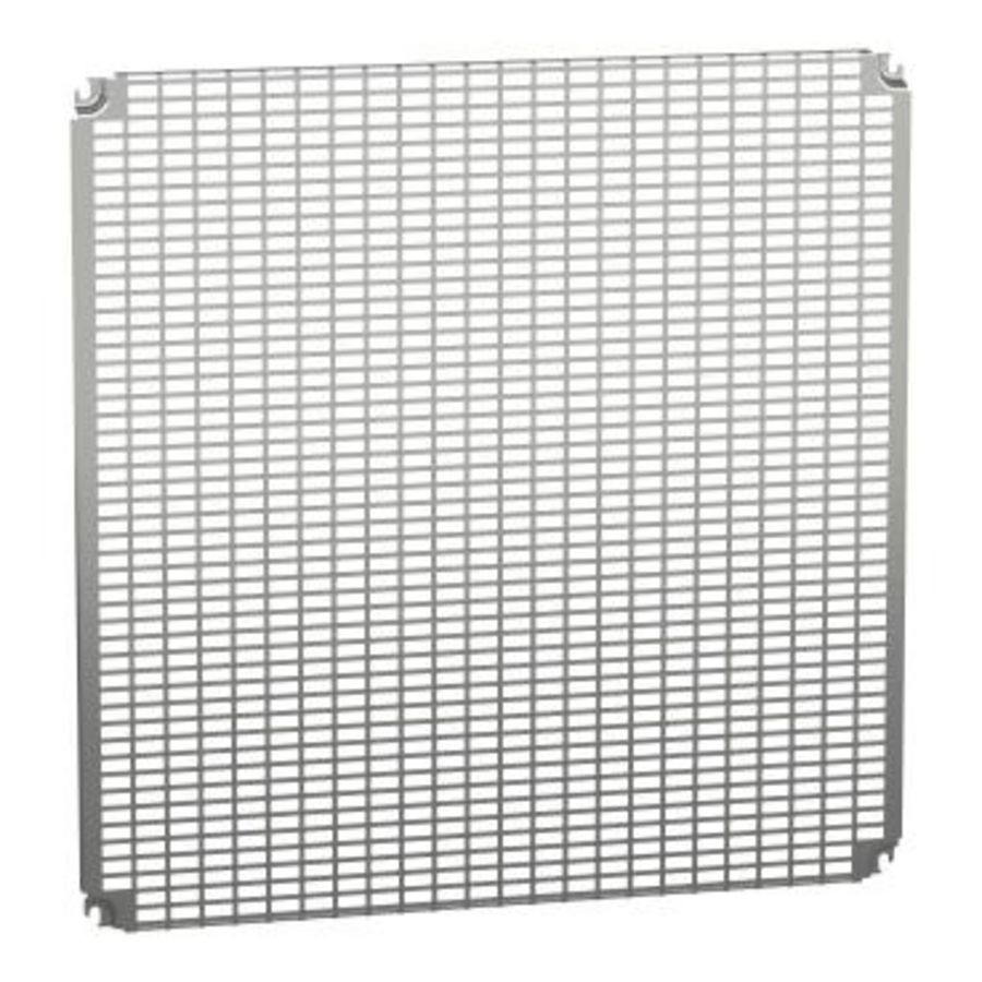 Monobloc geperforeerde platen 800x800mm univ perforaties