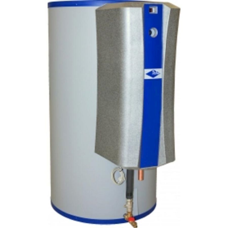 Oplaadboiler RVS 300 ltr. tbv lage temperatuur