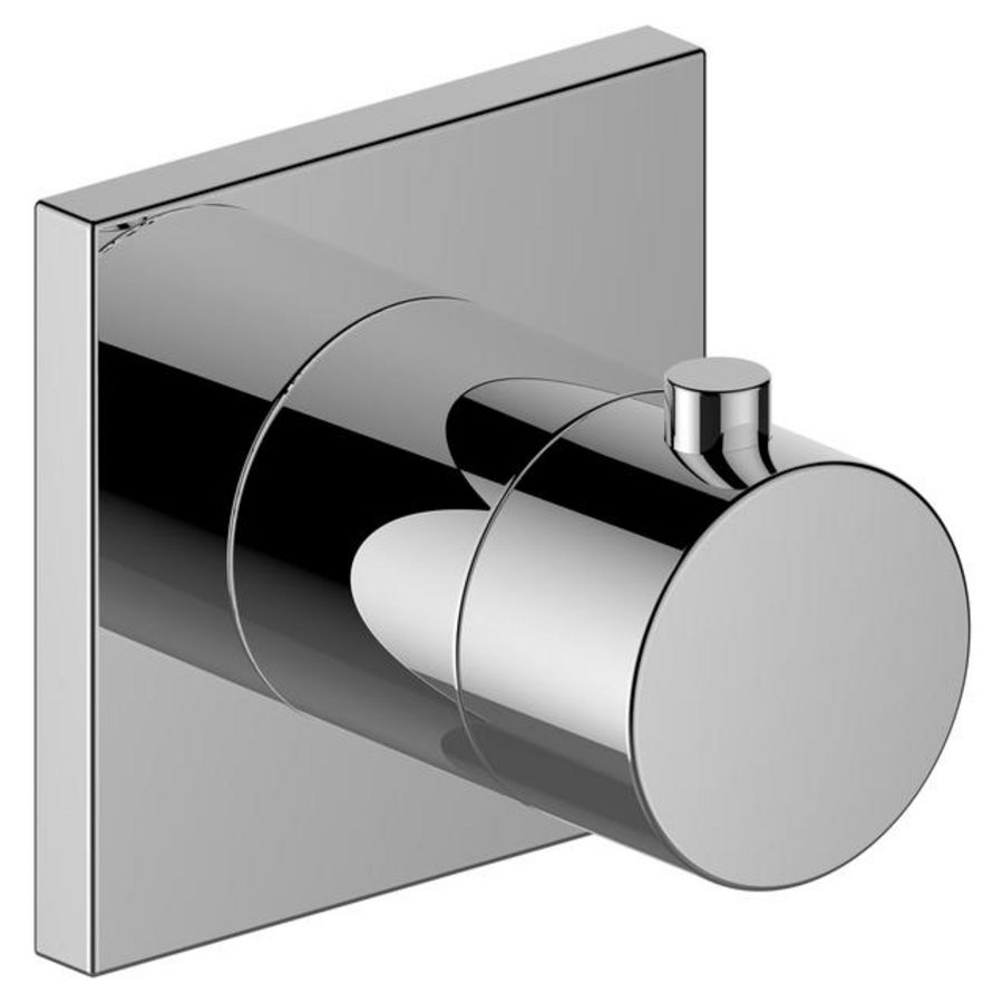 IXMO afbouwset 4-K 90x90mm chroom