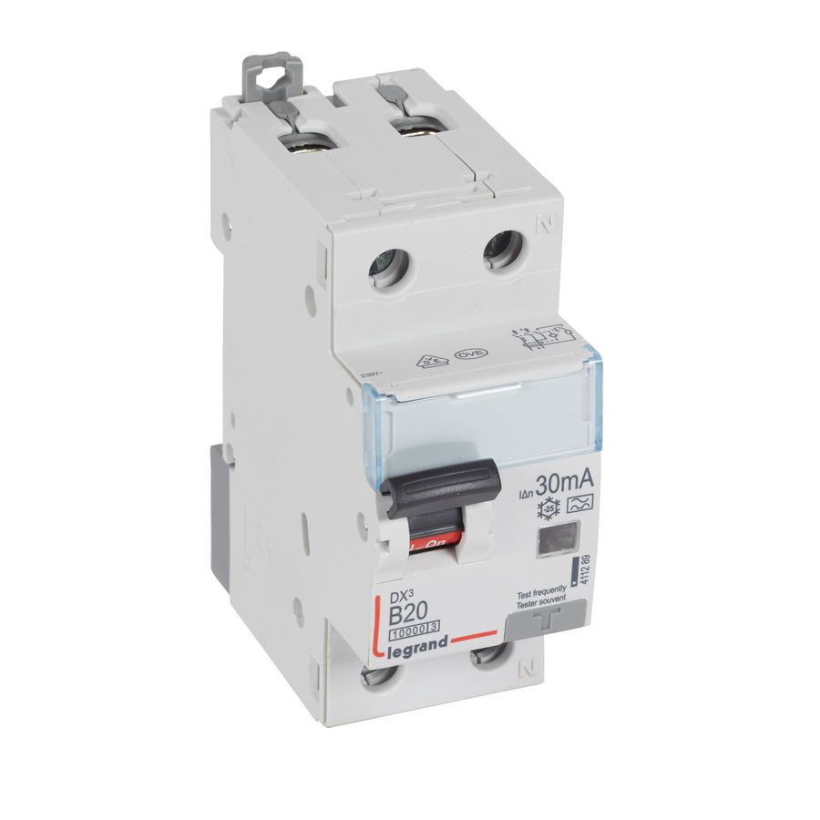 Aardlekautomaat 1P+N B20A 10kA 30mA