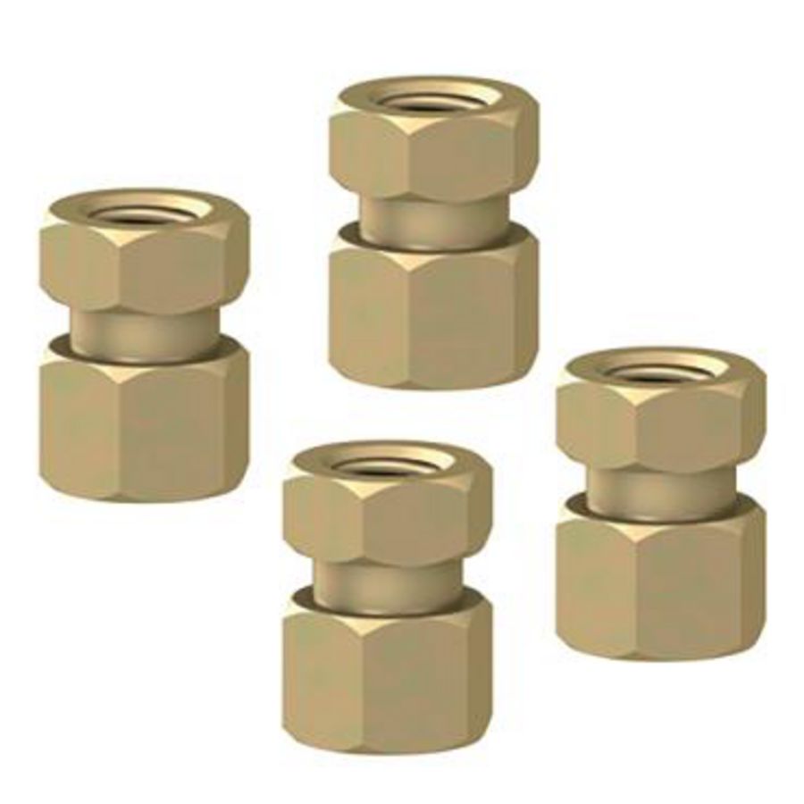 Doos a 4st. Moer voor verticale aluminium rails