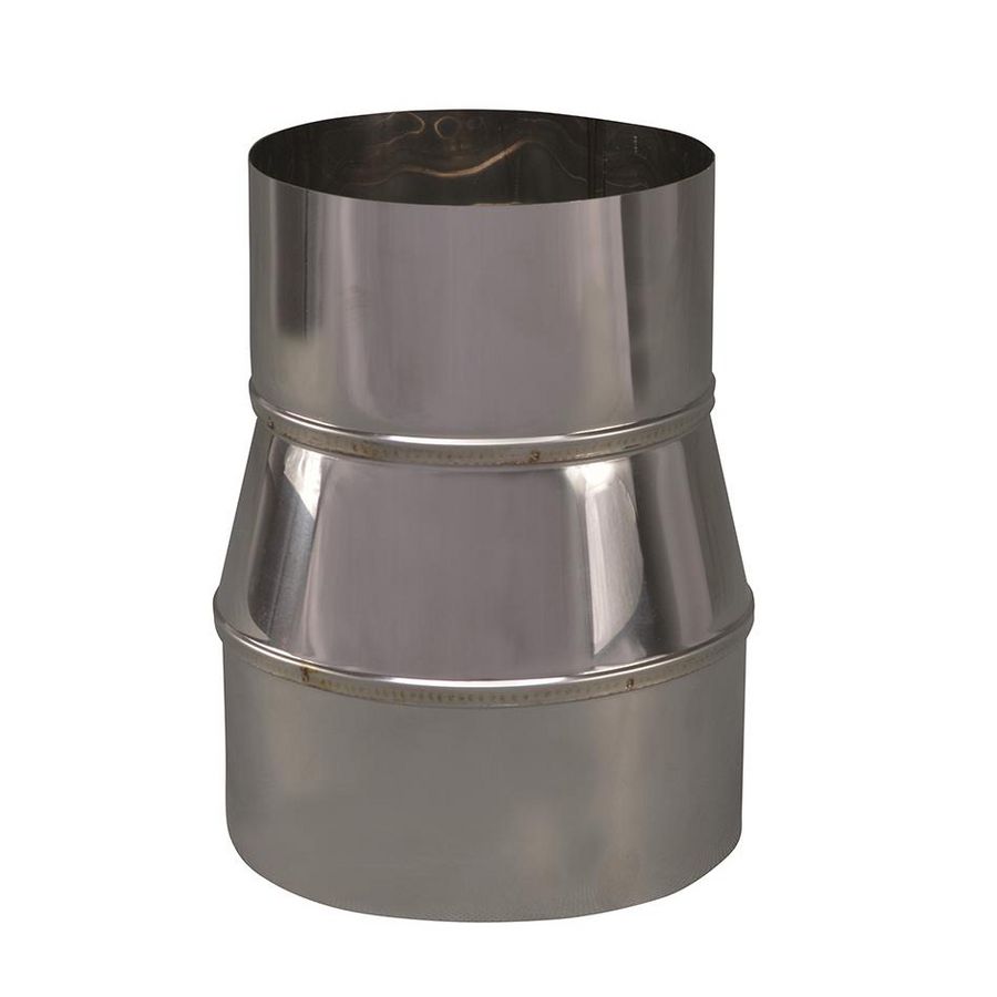 EW RVS verloopstuk 129mm uitw. - 110mm