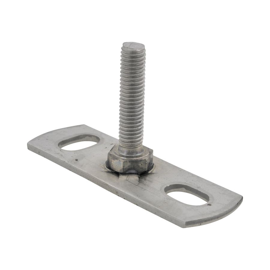 BIS Muurplaat RVS + lasbout M8x35mm VVE=50