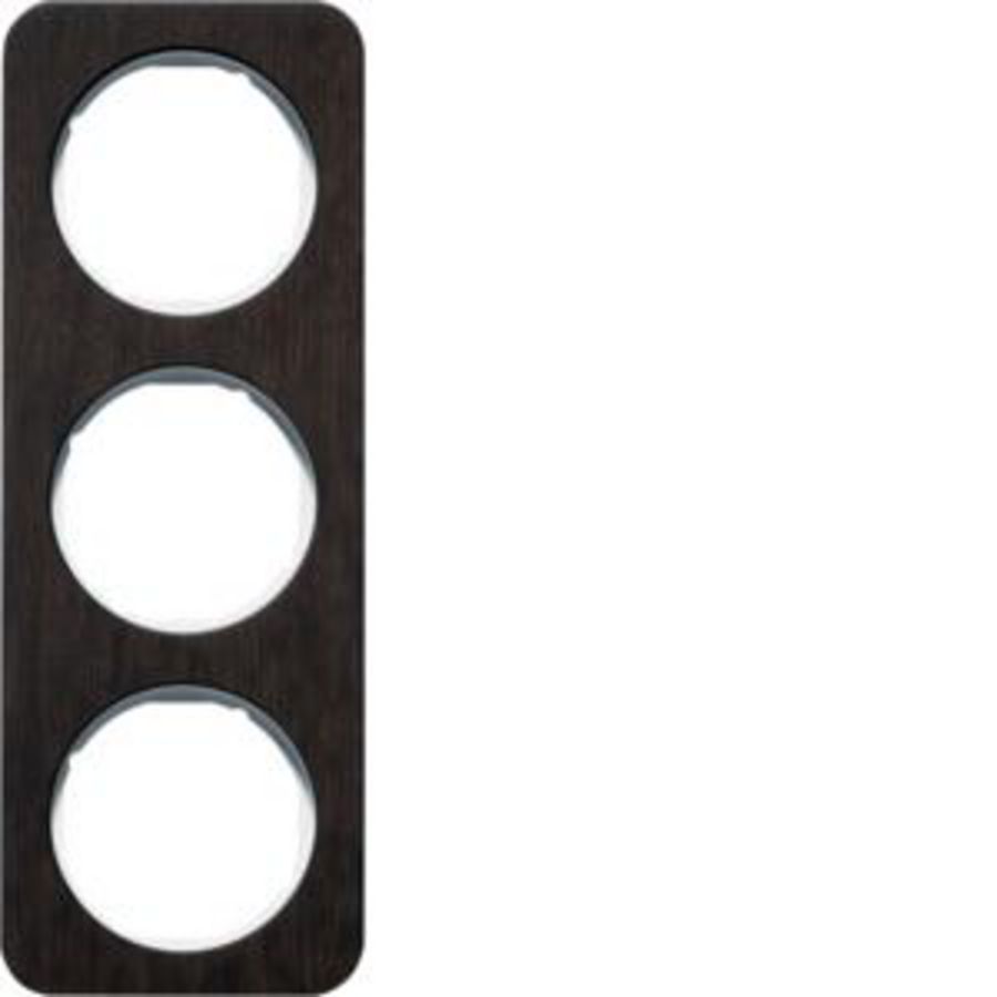 Afdekraam 3-v berker R.1 eiken/polarwit