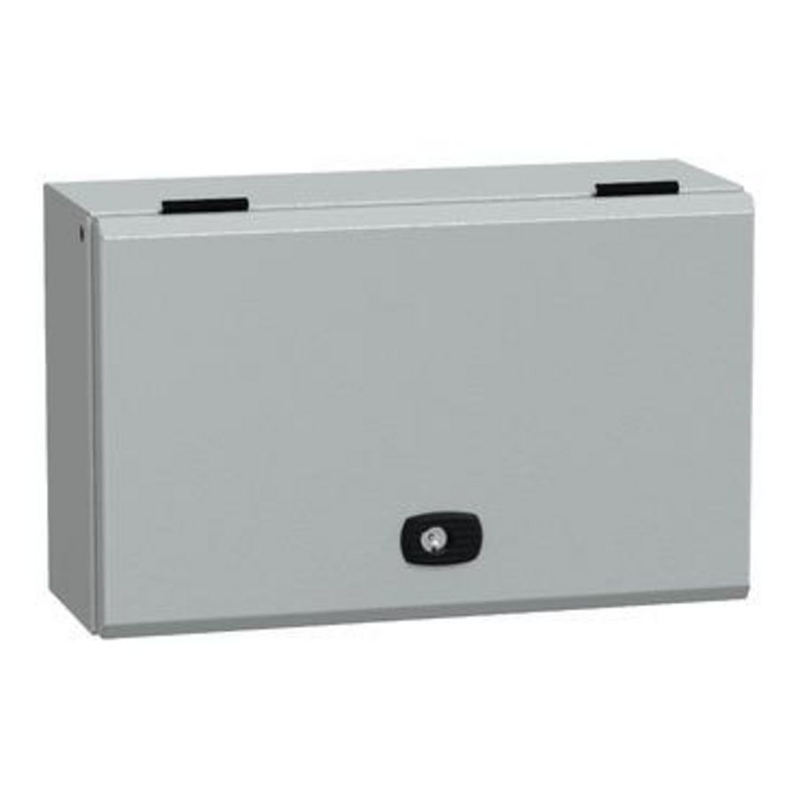 Klemmenkast 250x400x150mm IP66 / IK10 RAL7035 Spacial S3DB