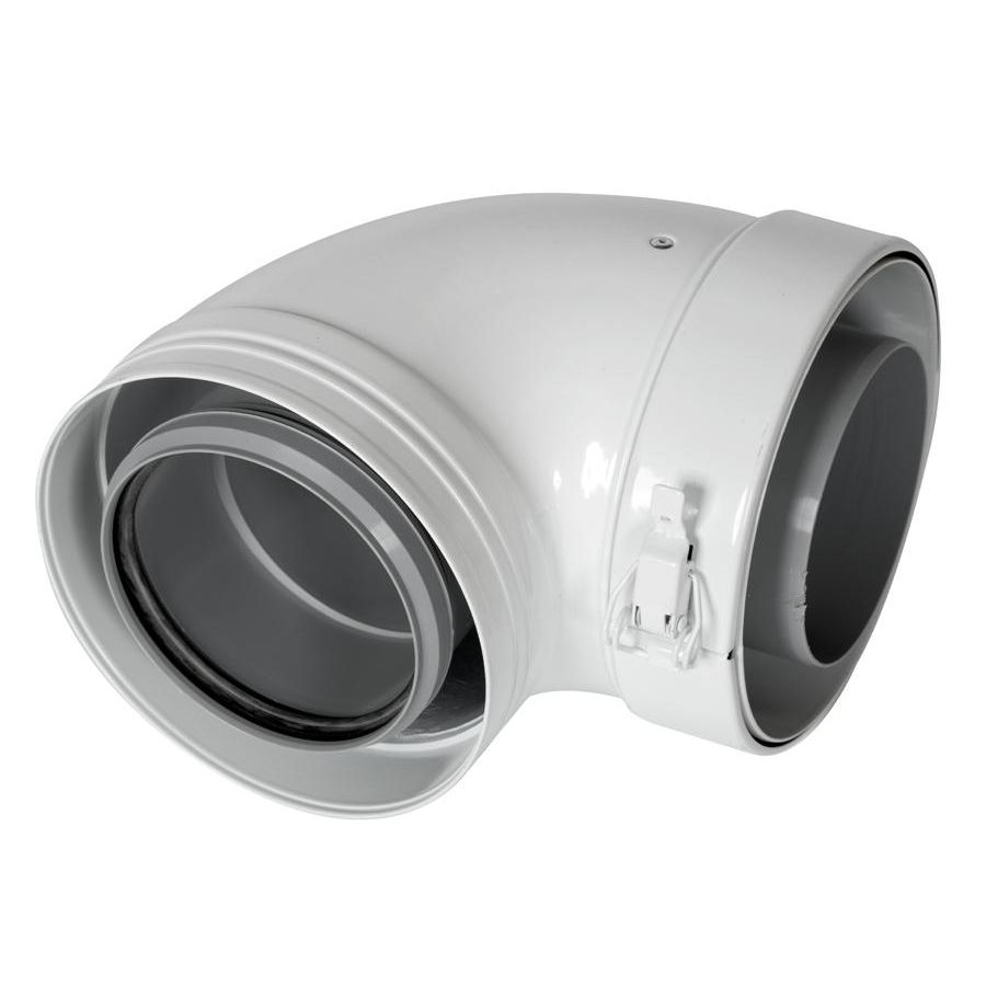 Concentrische bocht 90° RGA/LTV 100/150