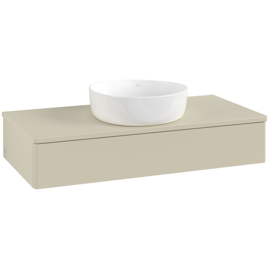 Wastafelonderkast Antao 1000x190x500mm S.Grey Matt Lacquer L09050HJ