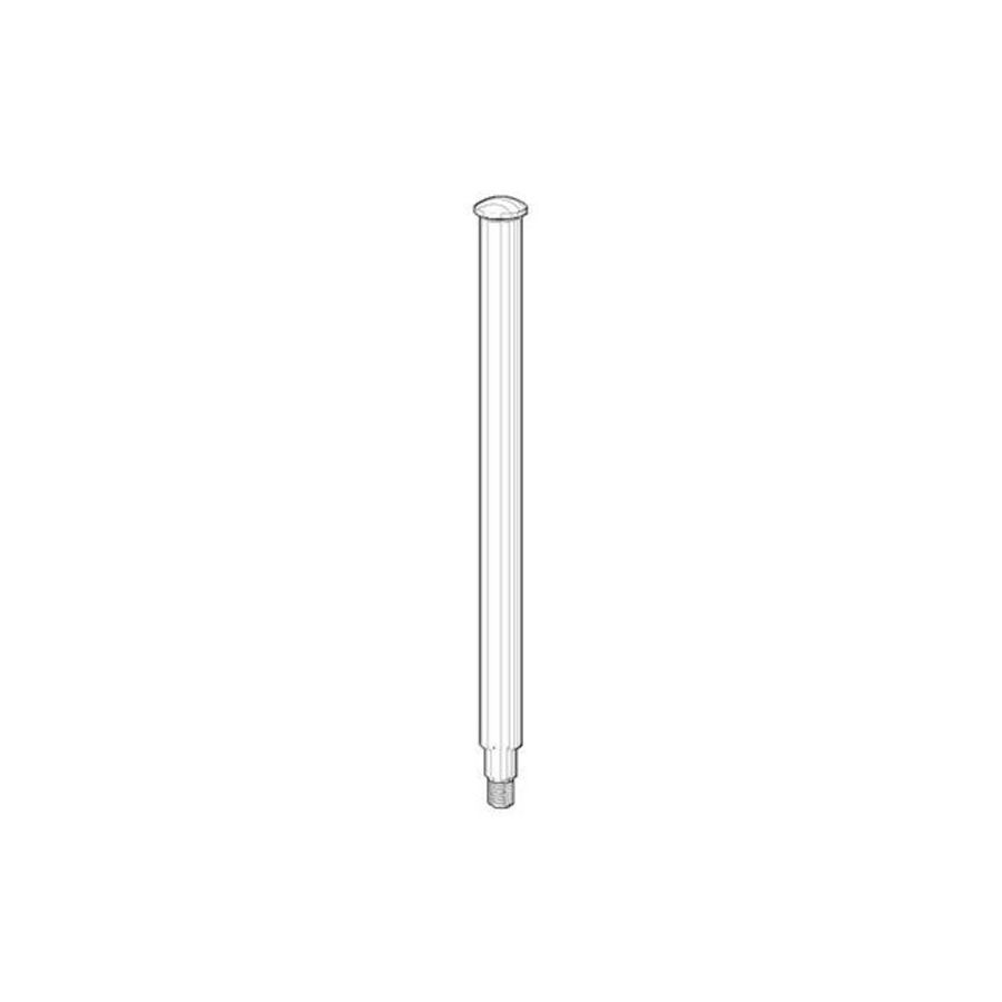 Borstelhandvat v. toiletborstelgarnituur 22x323mm chr