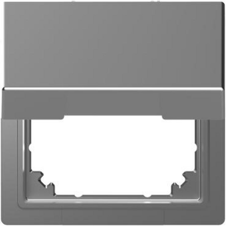 Adapter voor DIN 49075 inzetstukken Klapdeksel RVS SysD