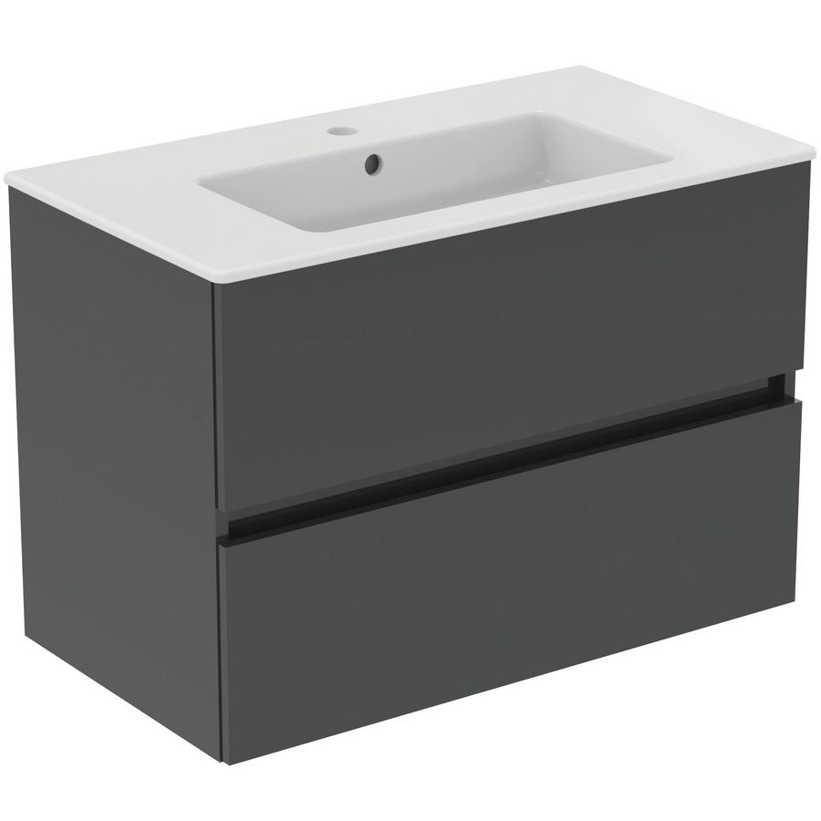 Wastafelmeubel pack 800mm grijs tiempo